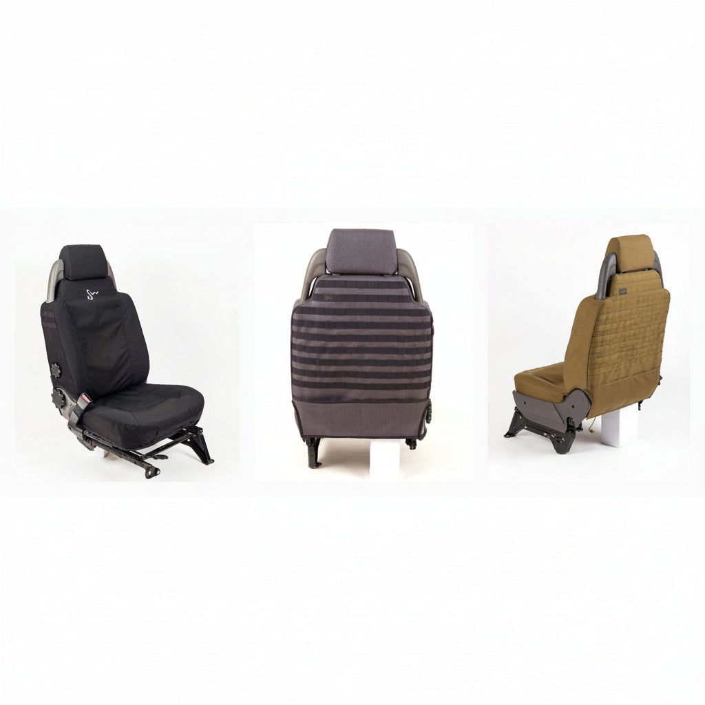 Sitzbezüge - Organizer-Set für die Vordersitze des Toyota Hilux 2016-2023
