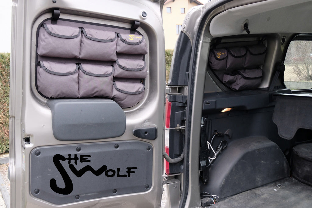 SHE-WOLF Tailgate Window Organizer Dacia Dokker 2012-2021