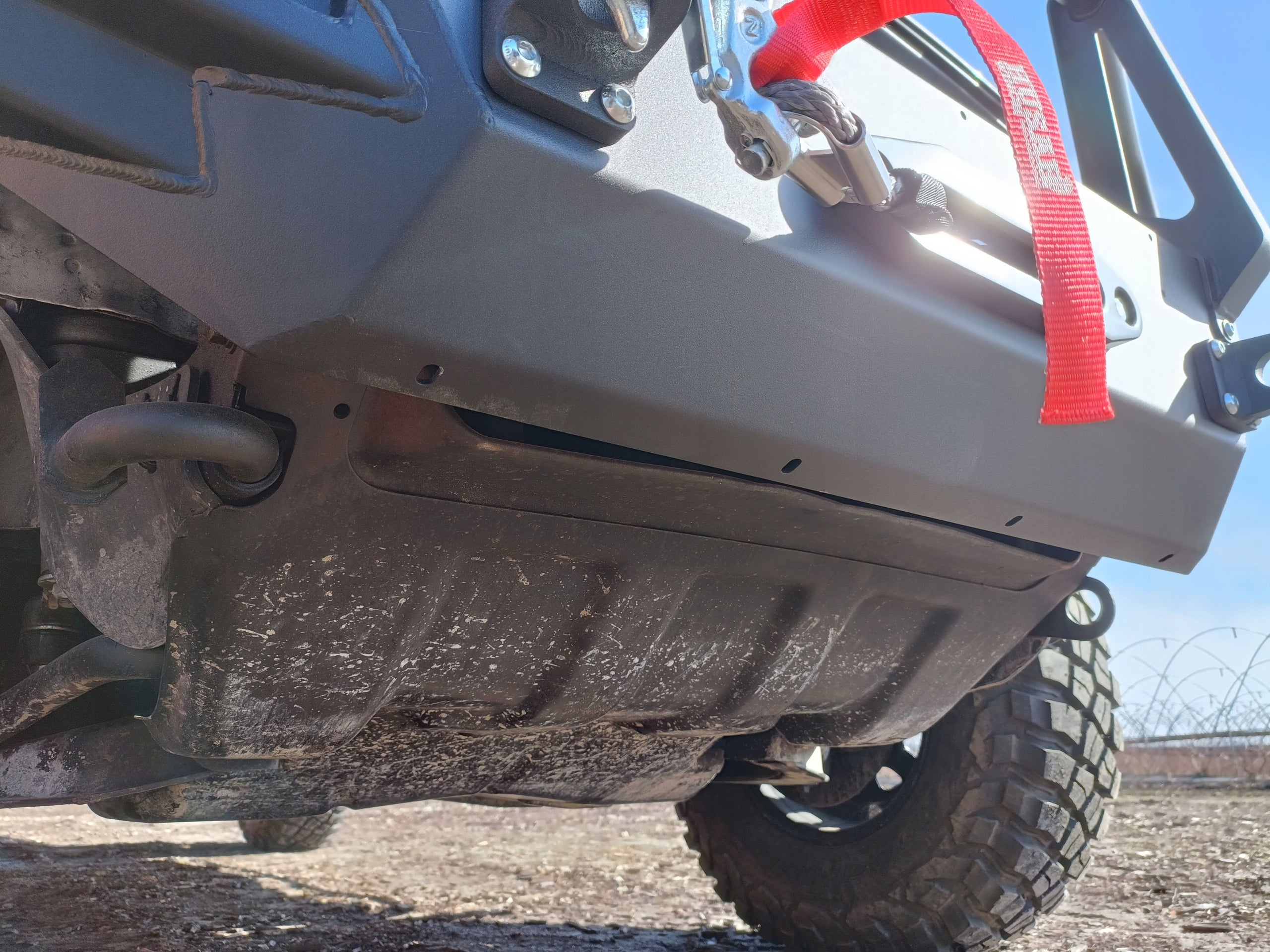 Winch Bumper with Bull Bar Front Hyundai Galloper