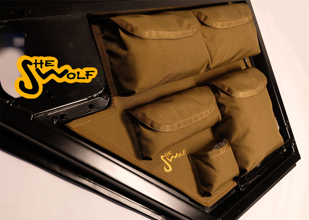 Door storage compartment for the rear of the vehicle, suitable for Land Rover Defender 90 - 110 series