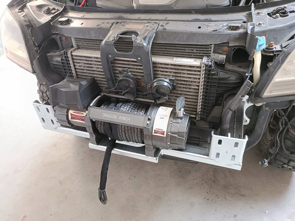 Winch Bumper with Bullbar Mercedes W164 M Class ML