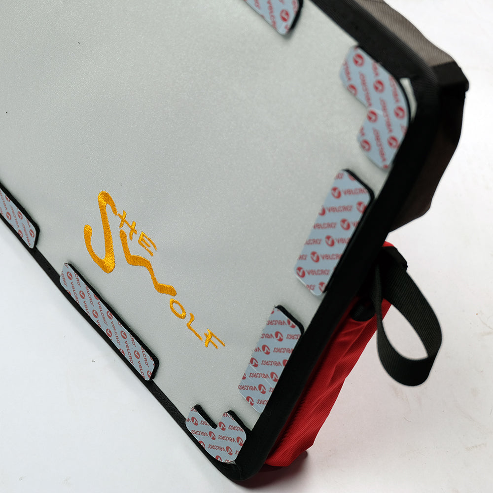 Fenstertaschen Heckscheiben-Organizer Mitsubishi Pajero 4 V80 mit abnehmbarer Tasche