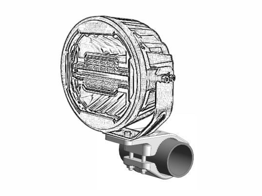 FITRUB 45-50 mm Mounting Clamp Holder for Pipes