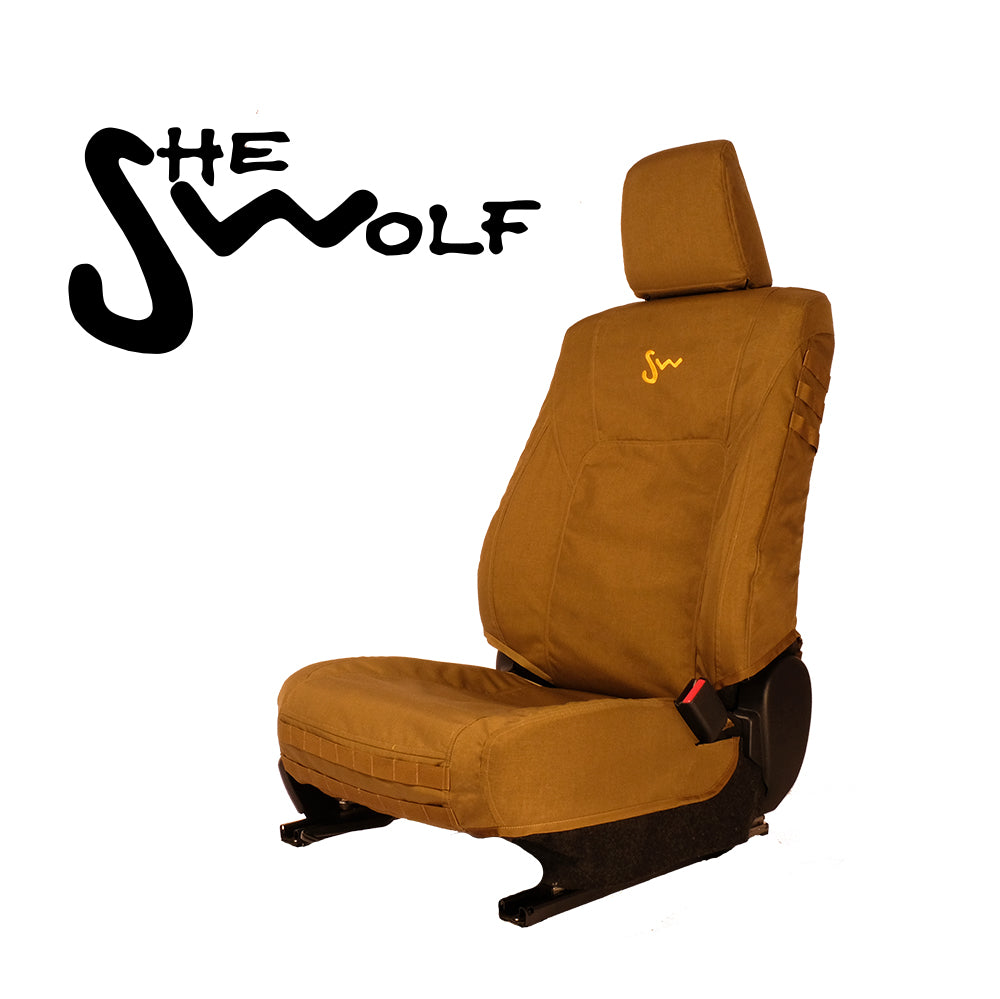 Seat covers - Organizer set for the front seats of the Toyota Hilux 2016-2023