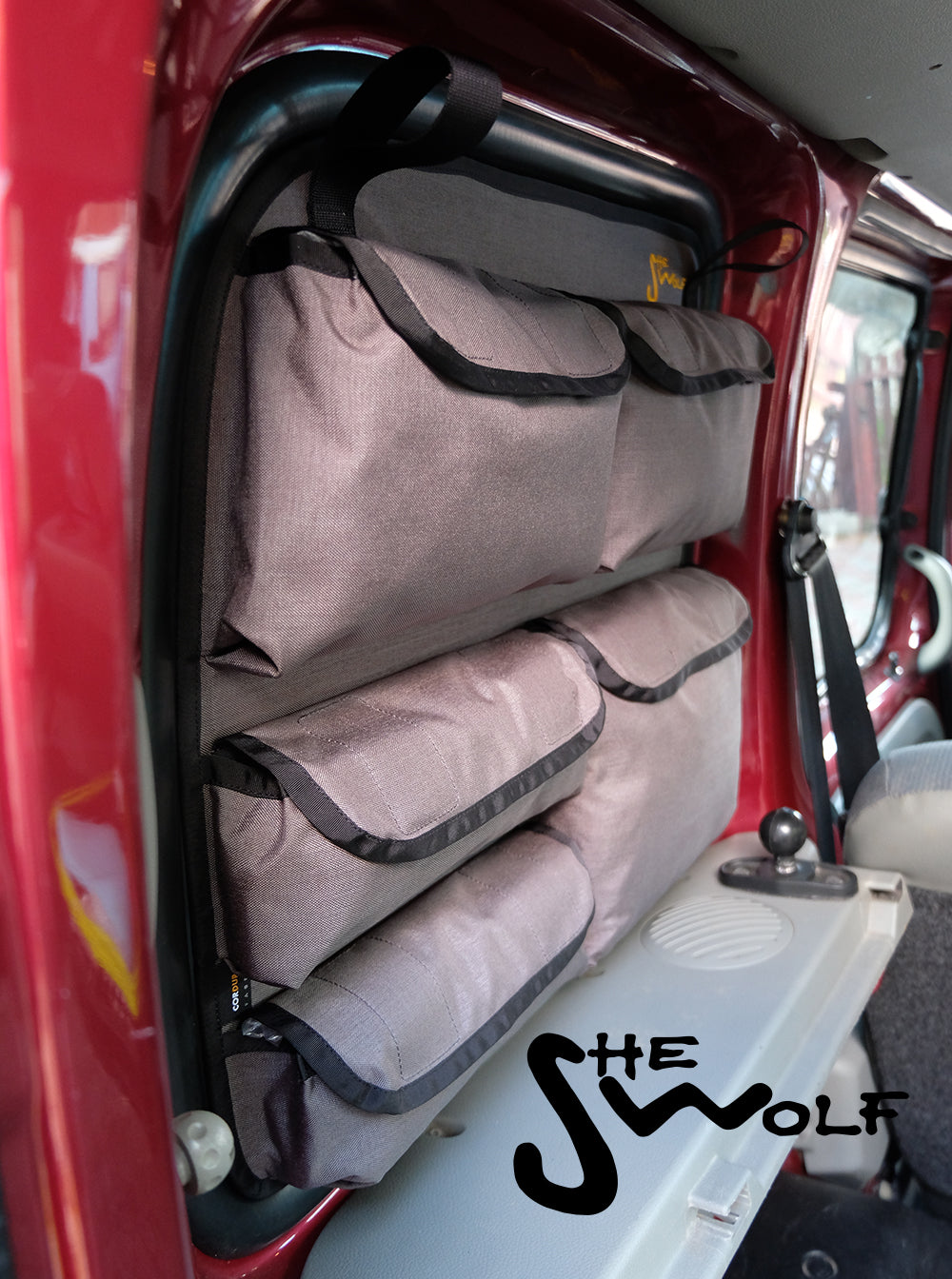 SHE-WOLF Side Window Organizer for Renault Kangoo 1 1997-2008