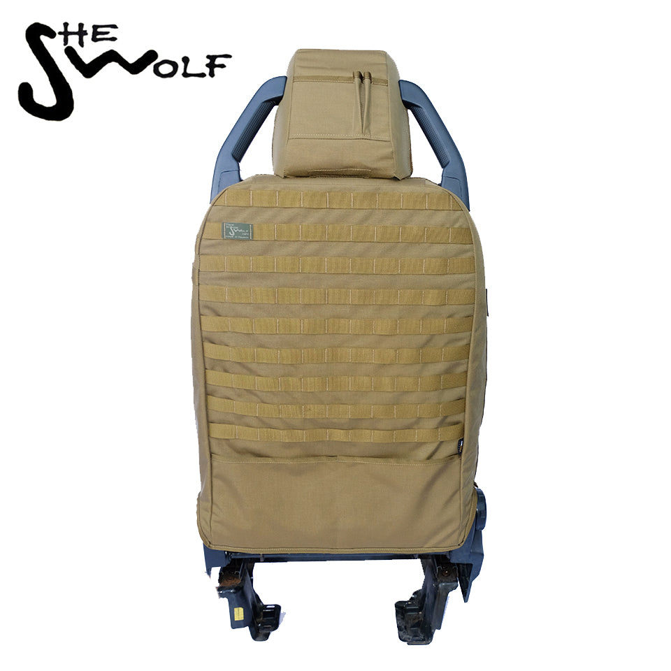 Seat covers – Organizer set for the front of the Land Rover Discovery 3