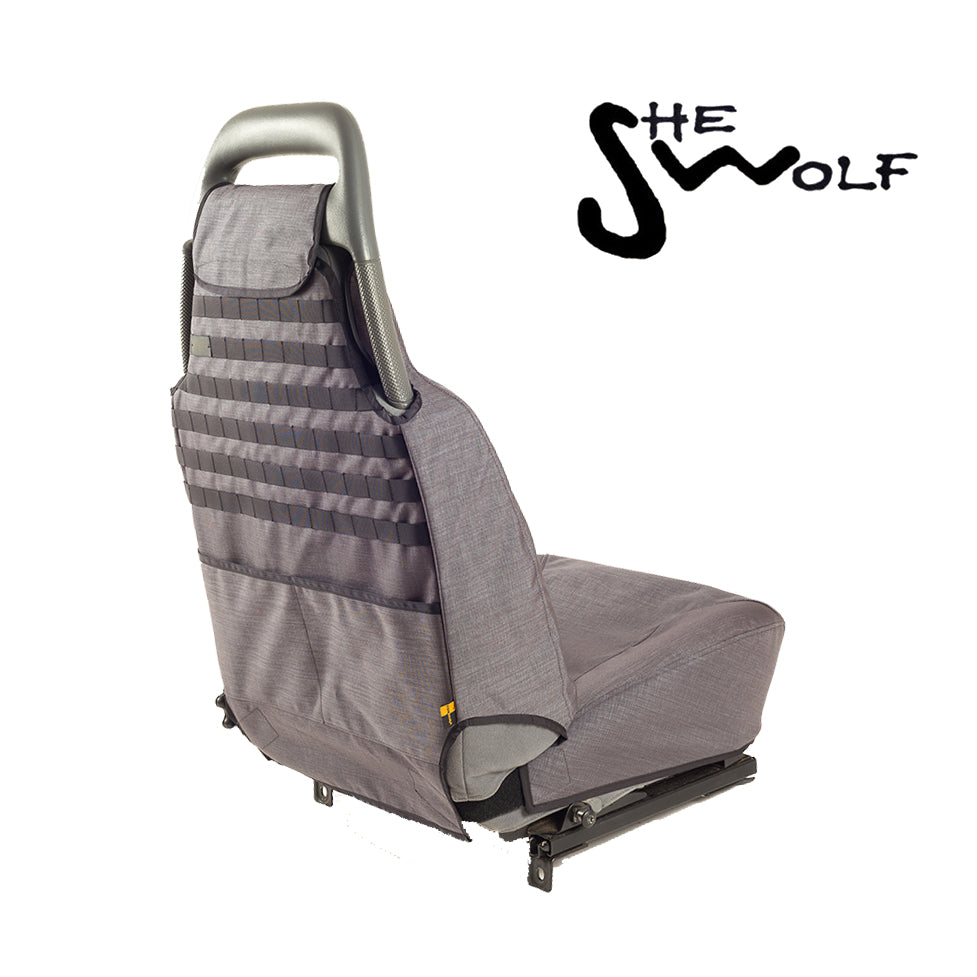 Seat covers – Organizer set for the front seats of the Land Rover Discovery 1 300 tdi