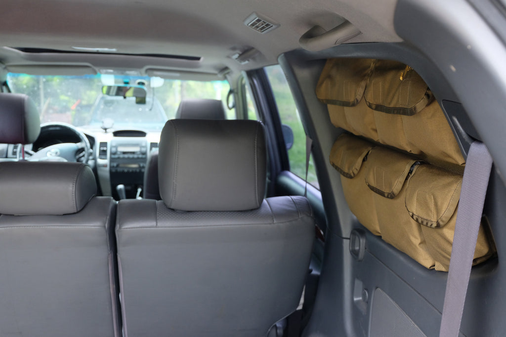 SHE-WOLF Side Window Organizer for Toyota Land Cruiser J120