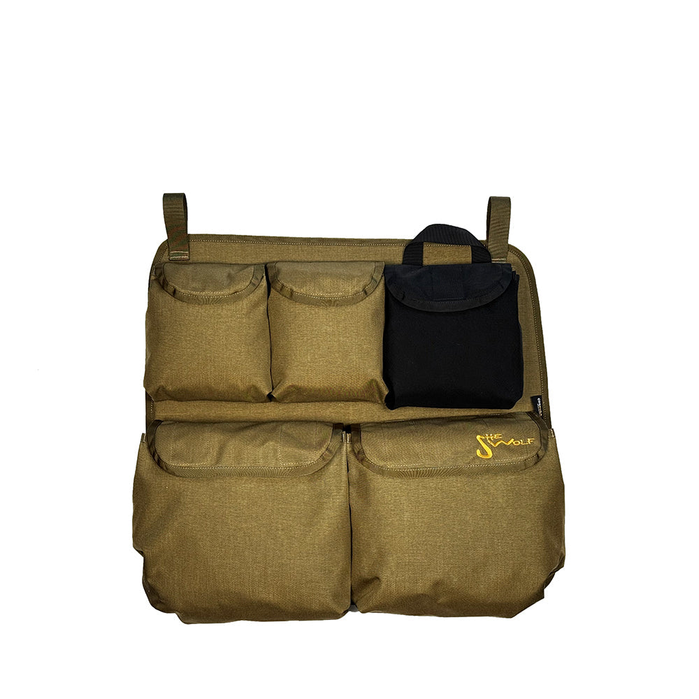 Window pockets, side window organizer for VW Caddy IV with removable bag