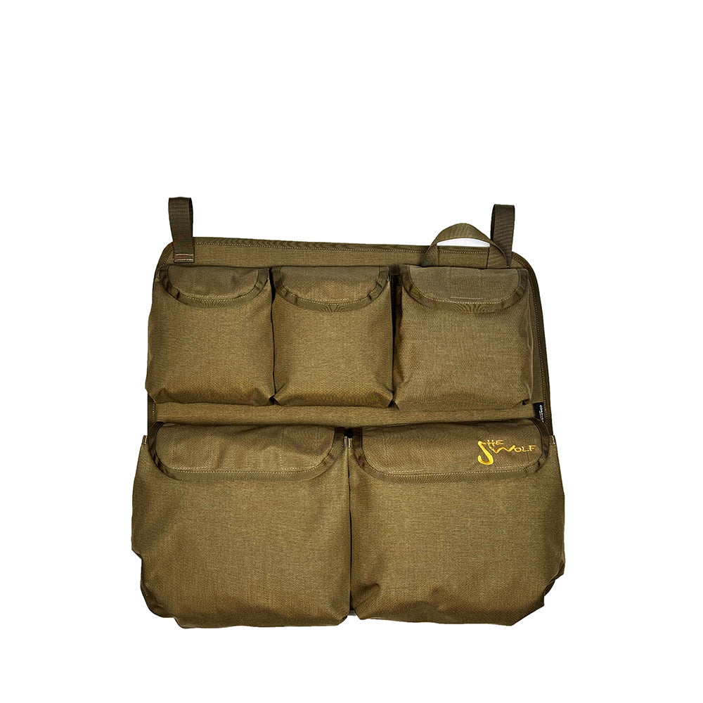 Window pockets, side window organizer for VW Caddy IV with removable bag