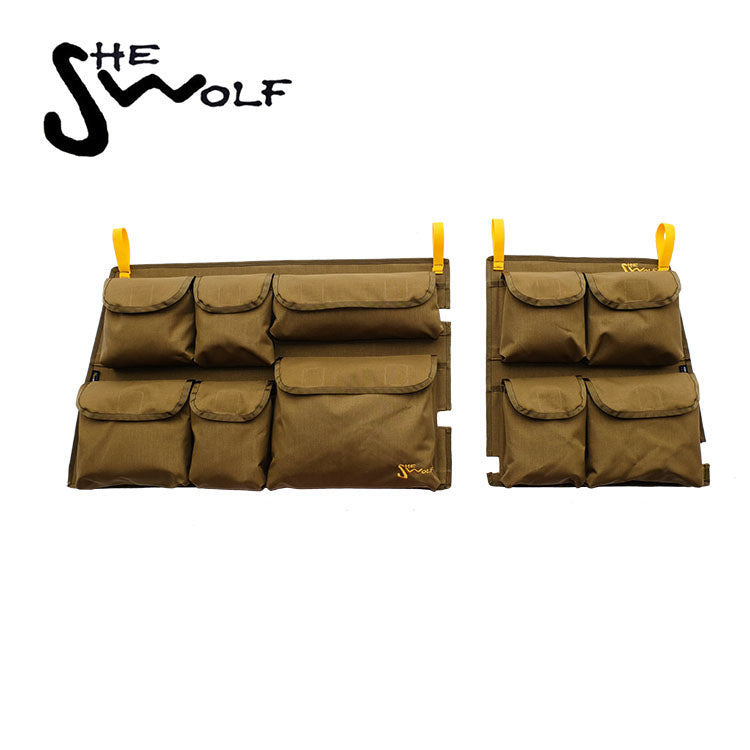 Window pockets Nissan Patrol Y60 rear window organizer