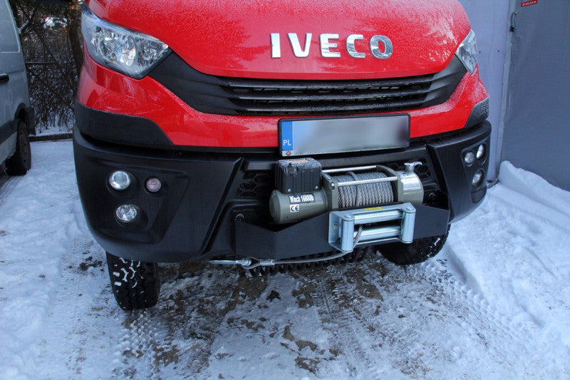 Montageplatte für Seilwinde für IVECO Daily 4x4 ab Baujahr 2007