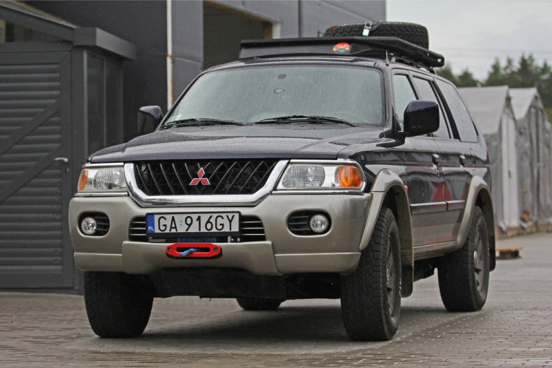 Montageplatte für Seilwinde für Mitsubishi Pajero Sport 1 K90