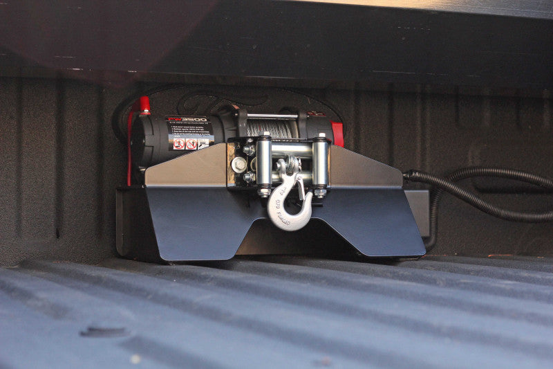 Kurze Montageplatte für Seilwinde für Pick-Up-Ladefläche