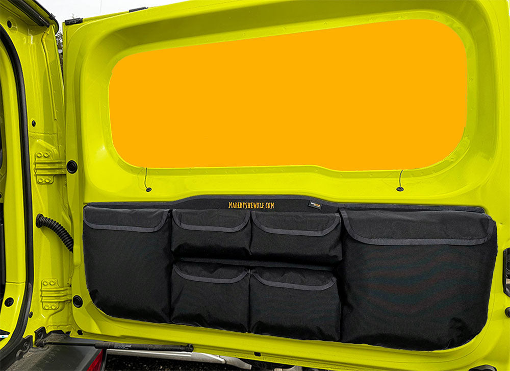 SHE-WOLF Rear Door Panel, Replacement Tailgate Trim for Suzuki Jimny 2018-