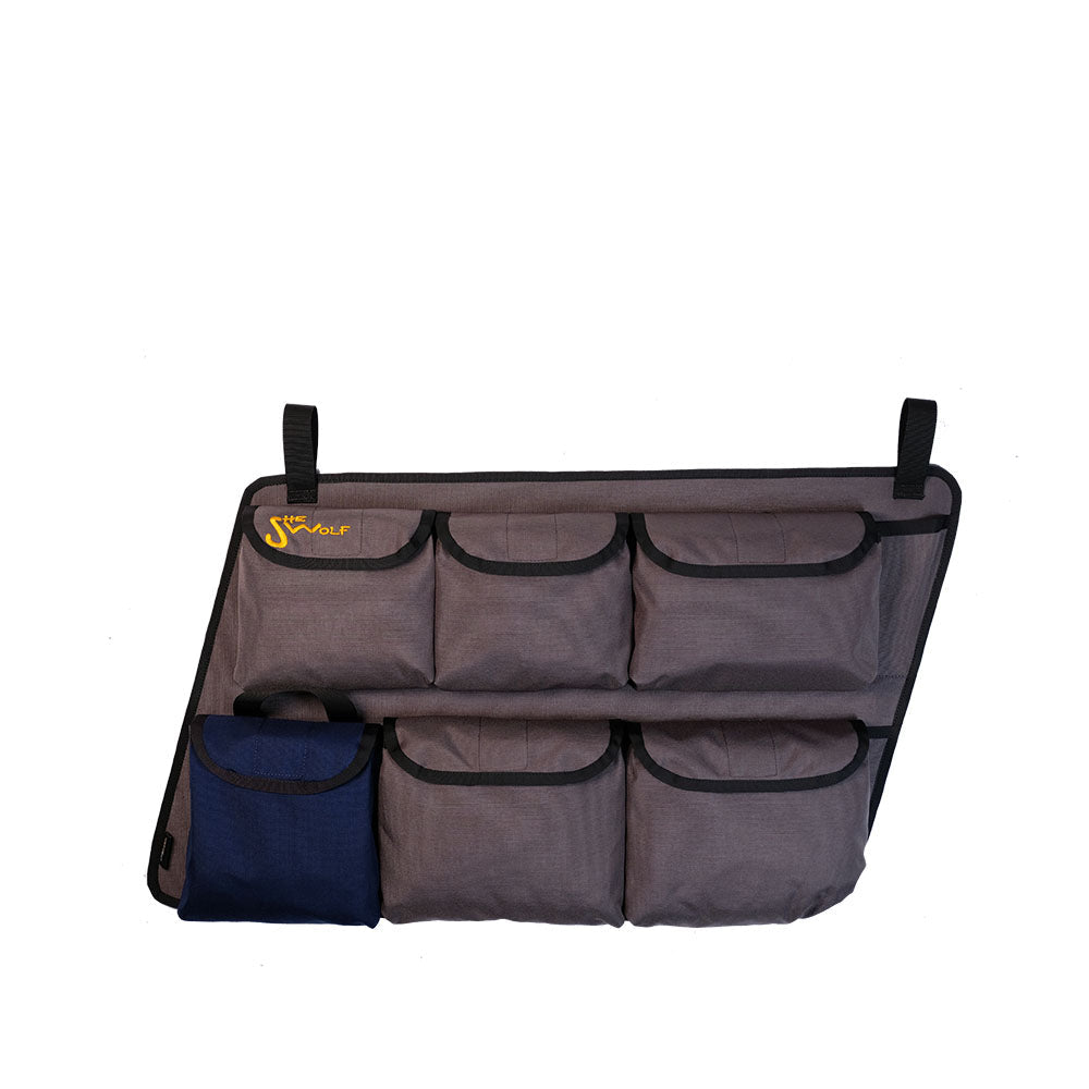 SHE-WOLF Side Window Organizer for Nissan Patrol Y61 GU4 5-Door with First Aid Kit or Detachable Tear-Off Bag