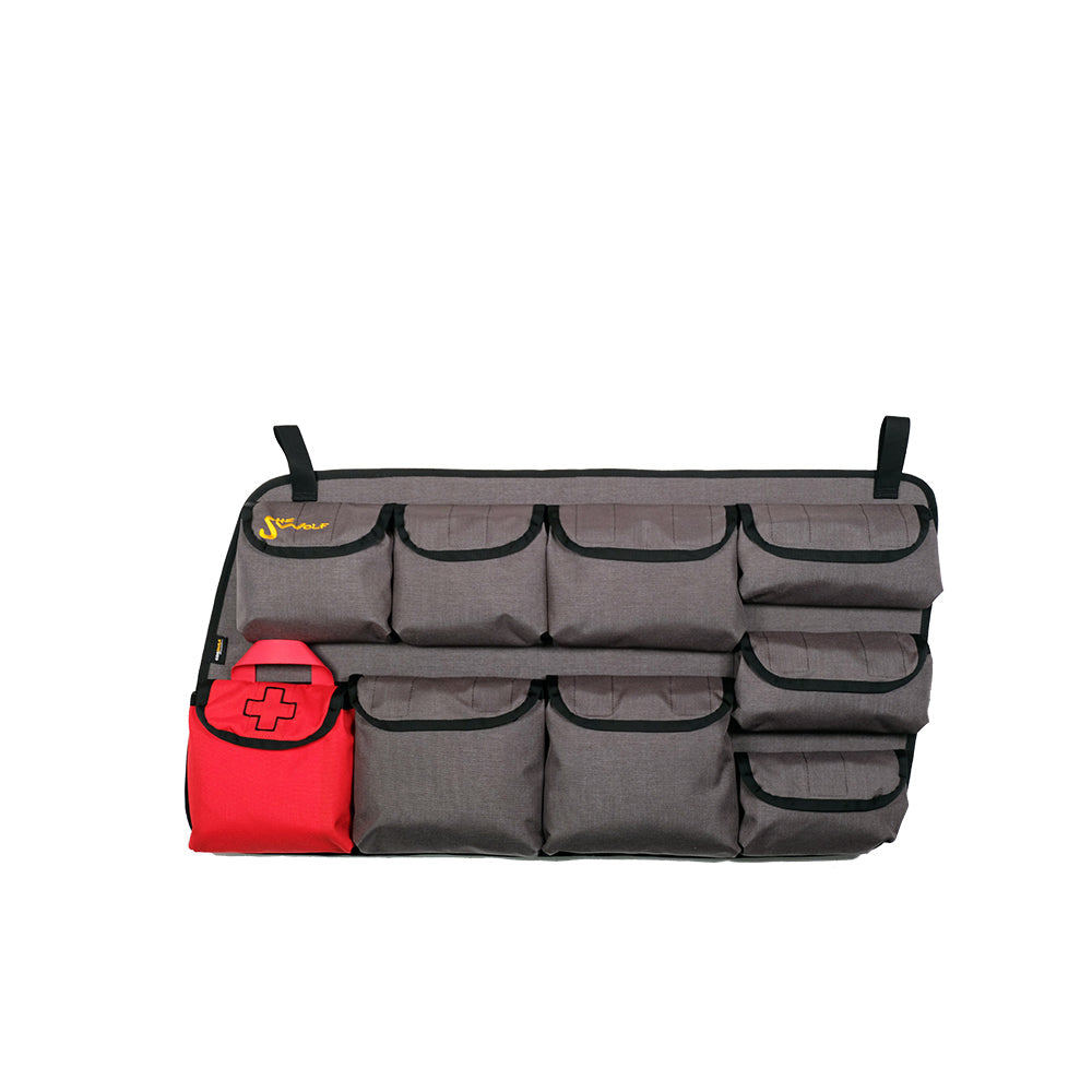 Window organizer for Toyota Land Cruiser J80 side window organizer with removable pocket