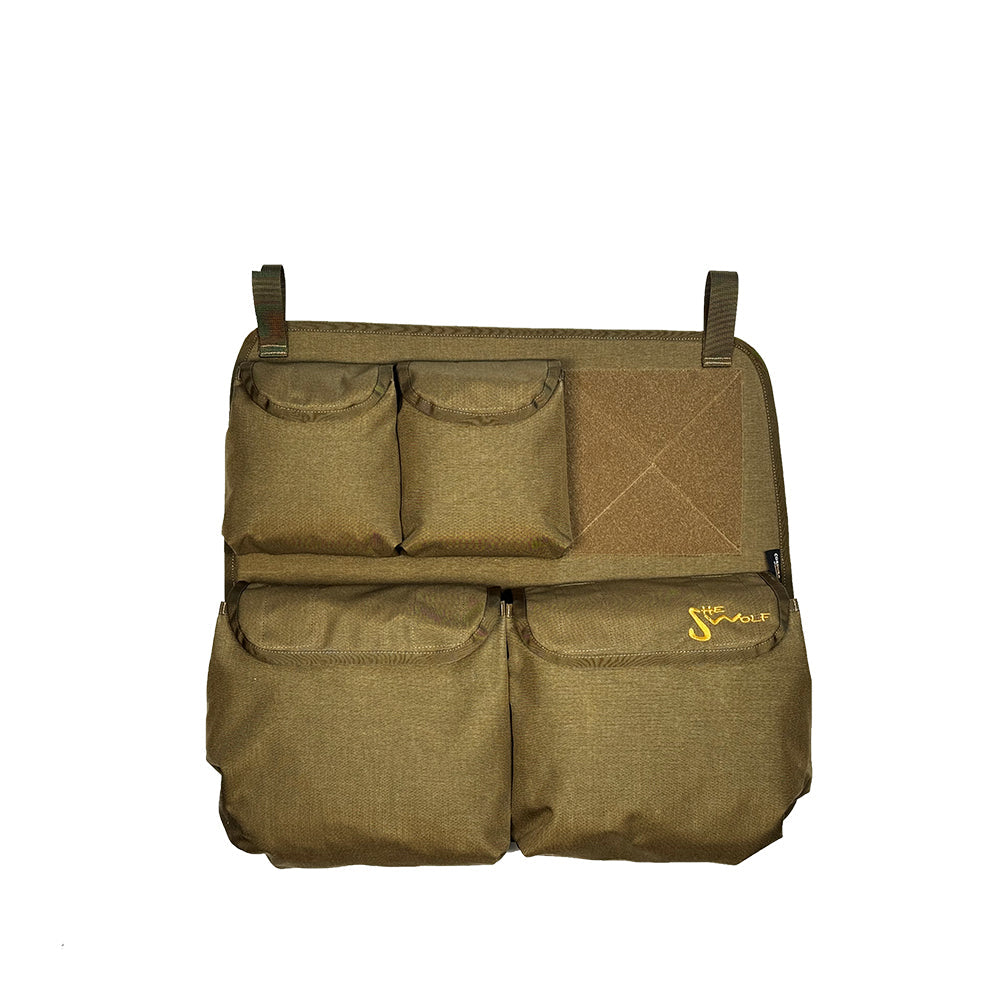 Window pockets, side window organizer for VW Caddy IV with removable bag