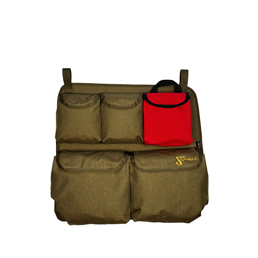 Window pockets, side window organizer for VW Caddy IV with removable bag