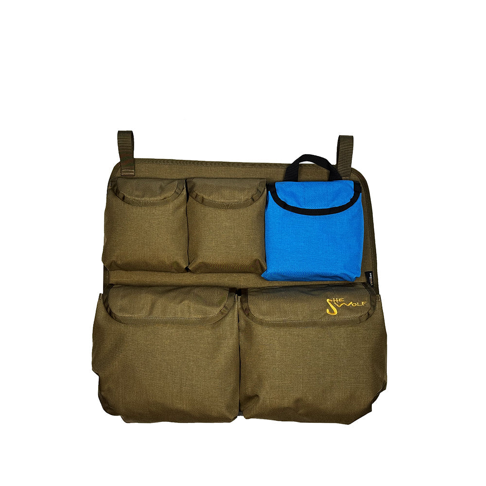 Window pockets, side window organizer for VW Caddy IV with removable bag