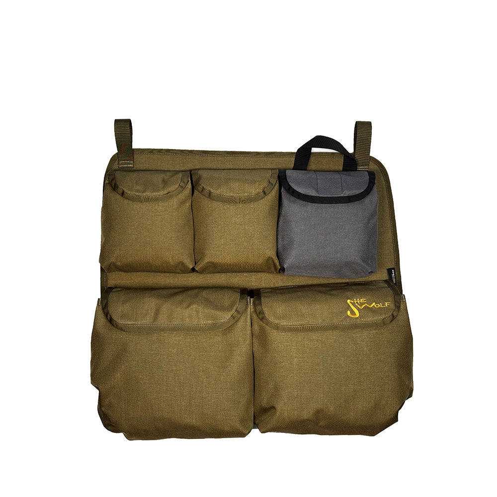 Window pockets, side window organizer for VW Caddy IV with removable bag