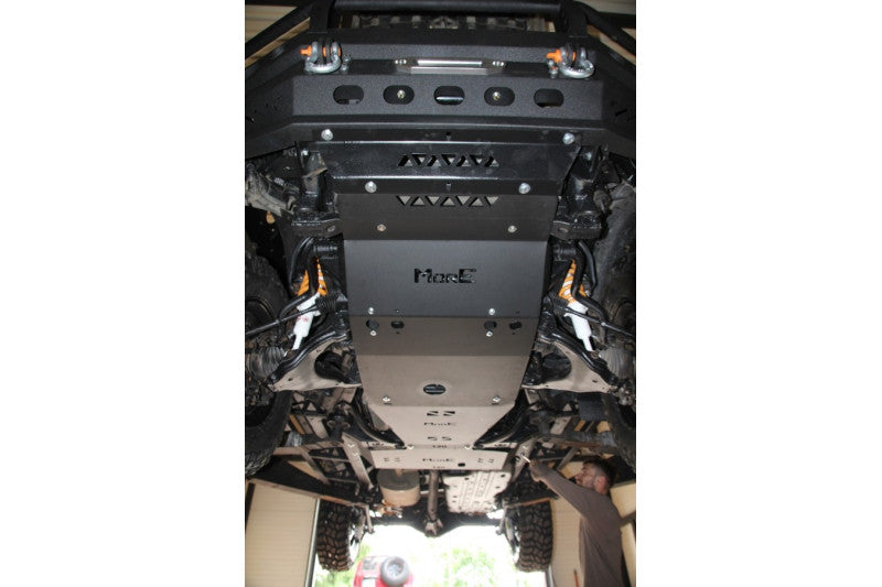 Steel underbody protection Toyota Land Cruiser 120 - gearbox