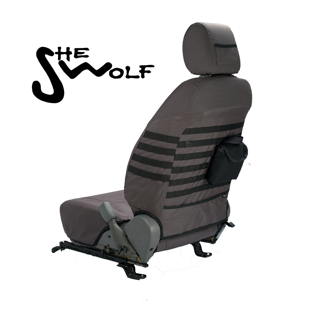 Sitzbezüge - Organizer-Set für die Vordersitze des Toyota Hilux VII