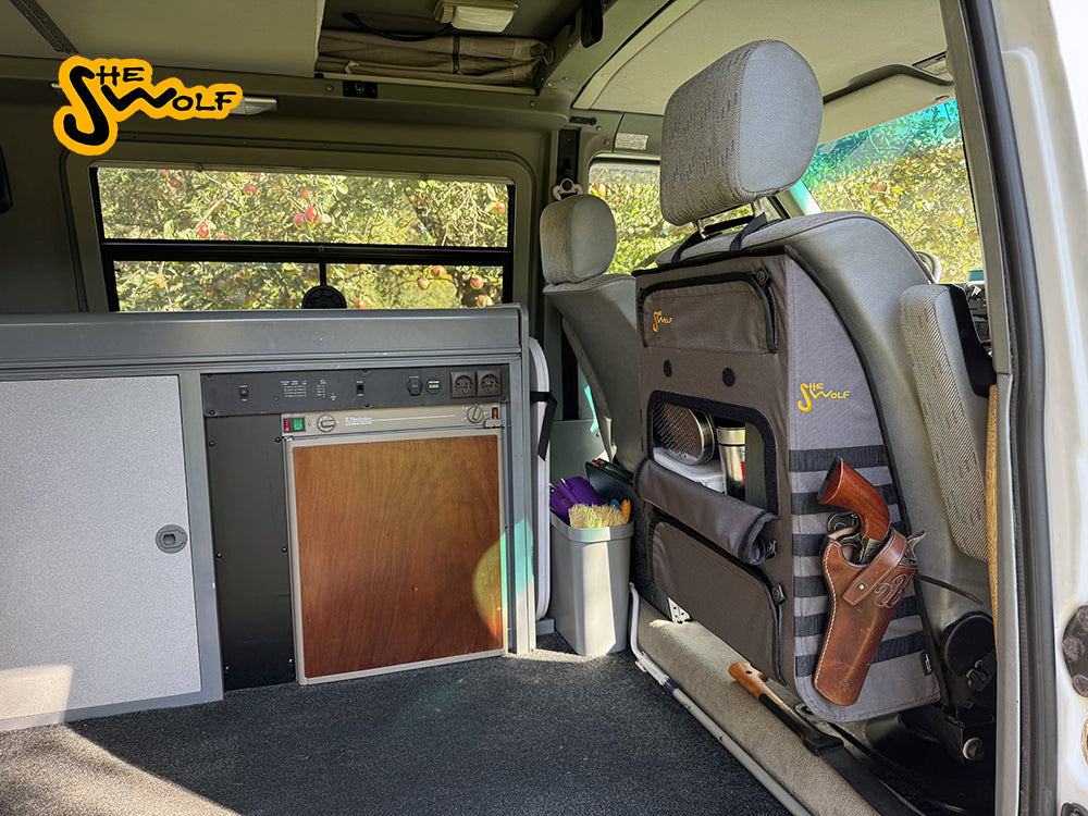 SHE-WOLF VW T4 Rücksitzschrank Sitz Oragnizer