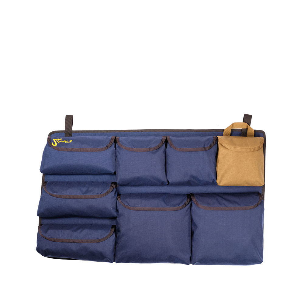 Fenstertaschen VW T6 T6.1 Kurz Seitenfenster-Organizer mit abnehmbarer Tasche