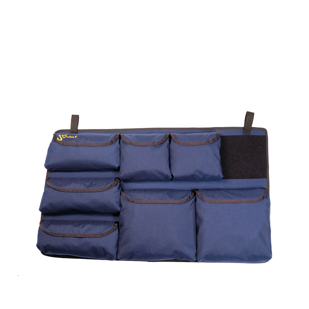 Fenstertaschen VW T6 T6.1 Kurz Seitenfenster-Organizer mit abnehmbarer Tasche