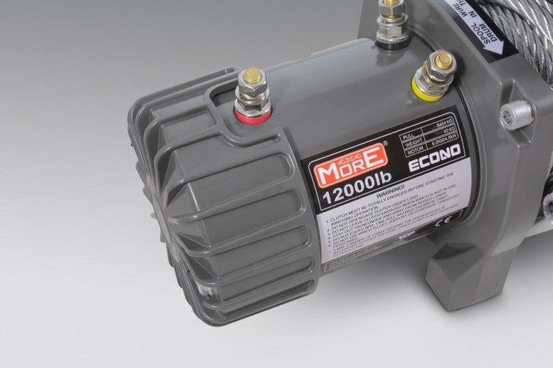 MorE 4x4 ECONO 12000lbs 12V Winch with Synthetic Rope