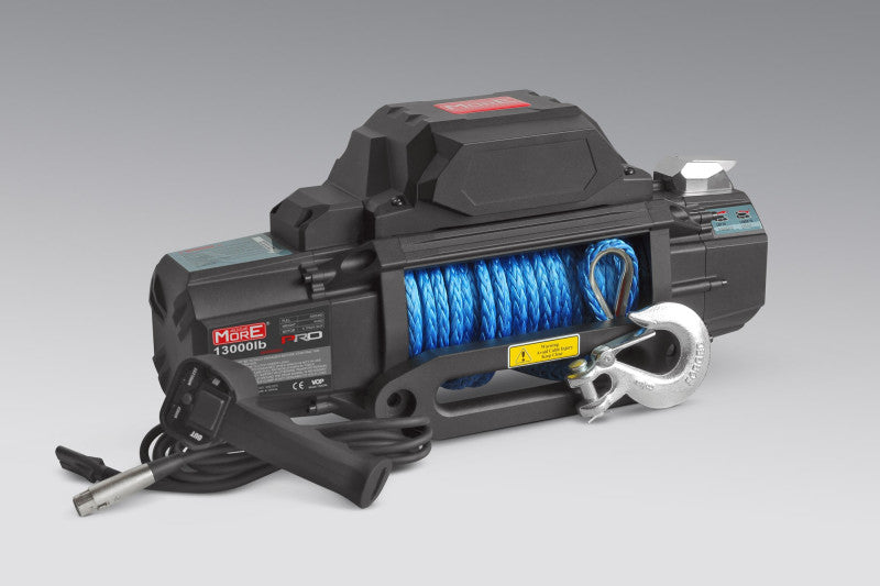 Seilwinde MorE 4x4 PRO 13000lbs 12V synthetisches Seil