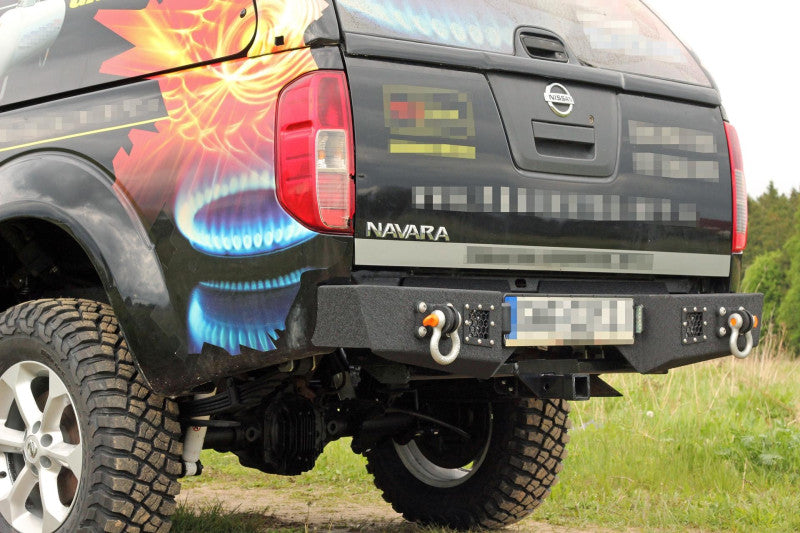 Steel Rear Bumper Nissan Navara D40